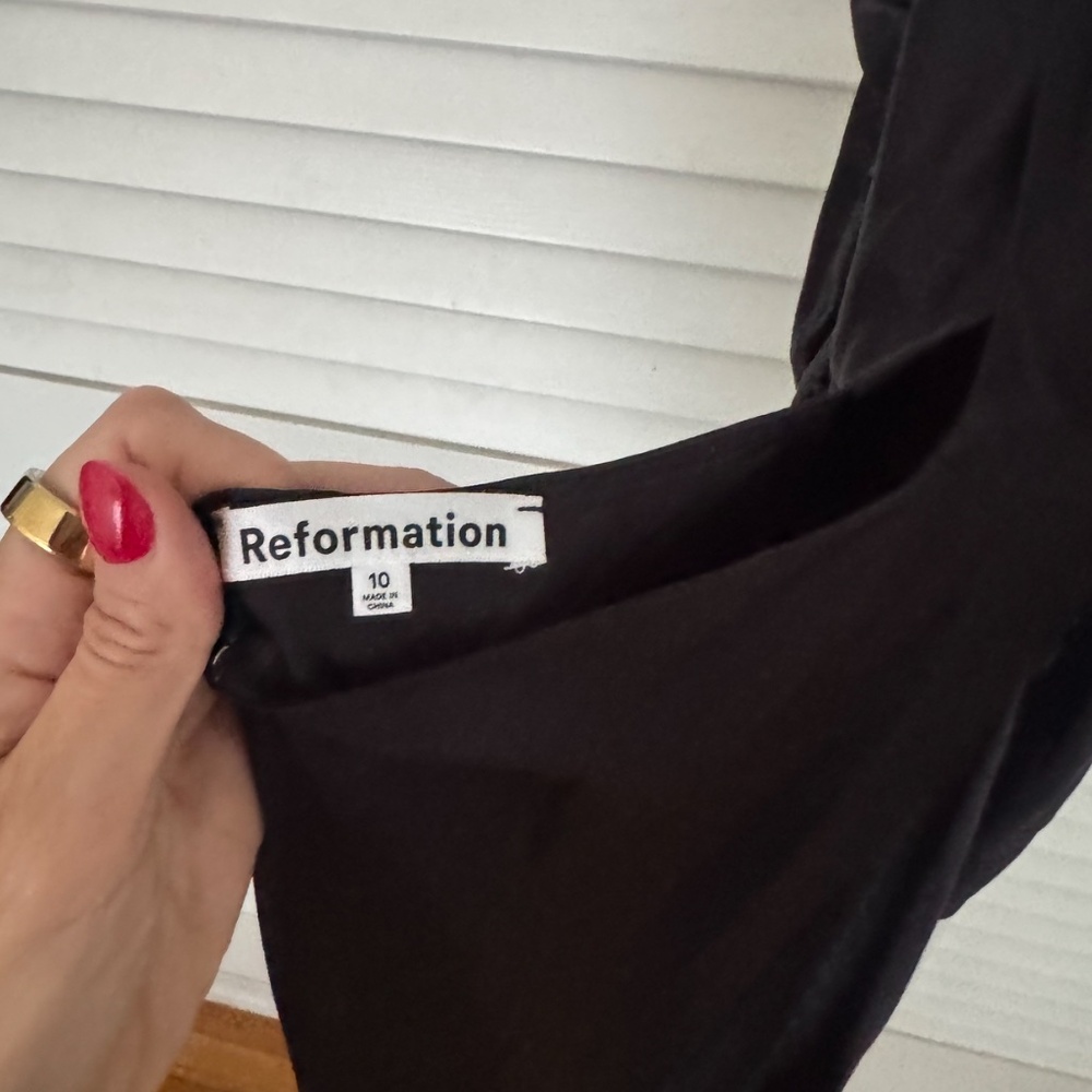 Reformation Casette Silk Dress - Picture 4 of 5